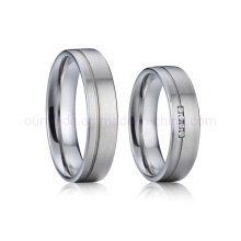 Wholesale Fashion Accessories Wedding Anniversary Gifts Custom Logo Ring